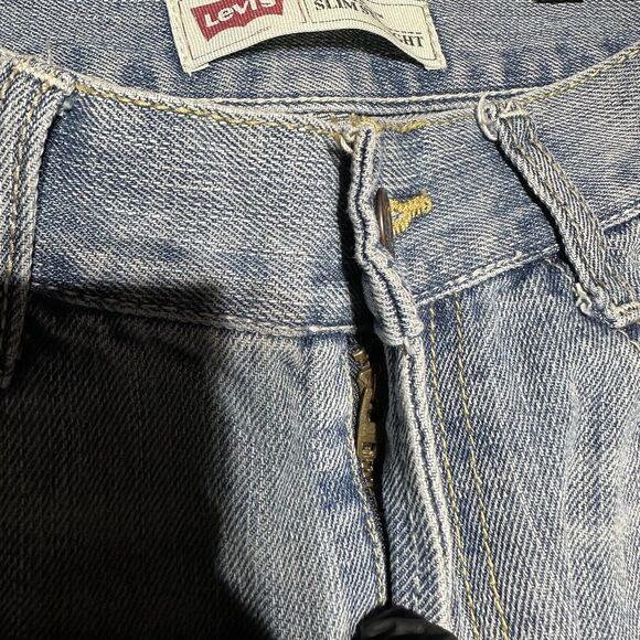 Levi’s Jeans Women's Size 12 Blue 514 Slim Straight - Picture 4 of 16